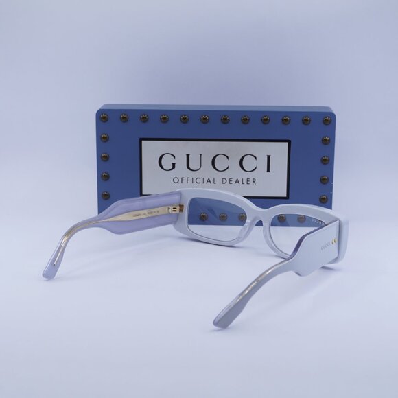 Final Price! Gucci GG1528S 005 Grey/Clear Sunglasses - Picture 11 of 12